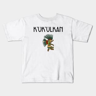 K'uk'ulkan - Dark version Kids T-Shirt